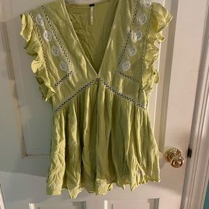 Free people flowy shirt